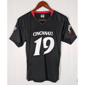 Cincinnati Bearcats Football Jersey #19 Black Youth Medium Size 8-10 Kids Unisex
